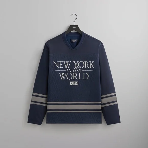 Kith | Shirts | Kith Ny To The World Big Apple Malik Long Sleeve